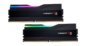 Оперативная память G.Skill Модуль памяти DDR5 TRIDENT Z5 RGB 96GB  1.35V / F5-6800J3446F48GX2-TZ5RK / Black