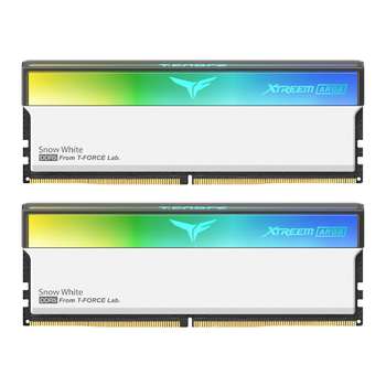 Оперативная память TEAMGROUP Модуль памяти DDR5 T-Force Xtreem ARGB 32GB  1.35V / FFAD532G6000HC30DC01 / White