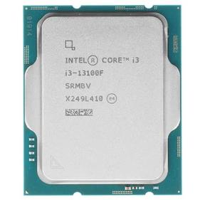 Процессор Intel Core i3-13100F / 3.4-4.5 GHz, 4 cores, 8 threads, 12MB, 60-89W, LGA1700, Raptor Lake, 7nm / OEM