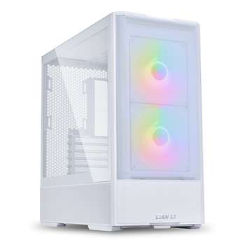 Корпус LIAN LI Lancool 207 / White / Mid-Tower, TG / 2x 140mm ARGB + 2x 120mm non LED fans inc. / G99.LAN207RW.10R