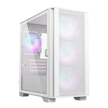 Корпус Montech AIR 100 ARGB White / mATX / 4x120mm ARGB fans & hub / AIR 100 ARGB