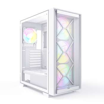 Корпус Montech AIR 1000 PREMIUM White / ATX / 4x120mm ARGB fans & hub / AIR 1000 PREMIUM