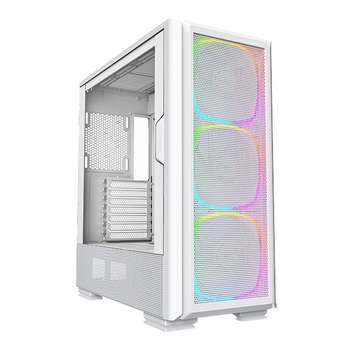 Корпус Montech SKY TWO GX White / E-ATX / 3x140mm ARGB fans & hub / SKY TWO GX