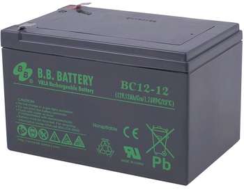Аккумулятор для ИБП B.B. Battery Аккумулятор BC 12-12  12V 12Ah