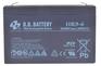 Аккумулятор для ИБП B.B. Battery Аккумулятор HR 9-6  6V 9Ah
