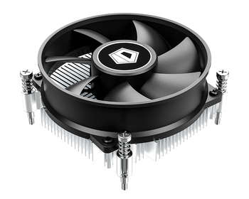 Кулер для процессора ID-Cooling Кулер DK-17 PWM LGA1700 низкопрофильный высота 42mm  BOX