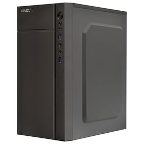 Корпус GINZZU MiniTower B250, mATX, 2xUSB 3.0, черный,без БП, без вентиляторов