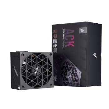 Блок питания 1STPLAYER ACK BRONZE 650W Black / ATX 3.1, APFC, 80 PLUS Bronze, Double Forward, full Teapo caps, 140mm fan, non-modular / HA-650AA2