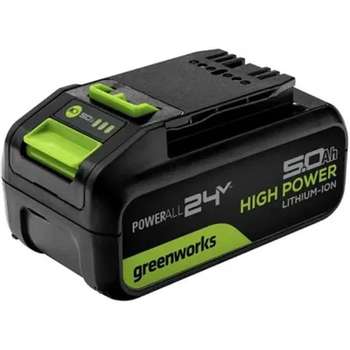 Аккумулятор для электроинструмента GREENWORKS Аккумулятор High Power G24HP5, {24V, 5 А.ч} [2957807]