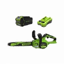 Пила GREENWORKS G40CS30IIK2 Цепная аккумуляторная , 40V, 30 см,  с 1* АКБ 2А*ч и ЗУ [2007807UA]