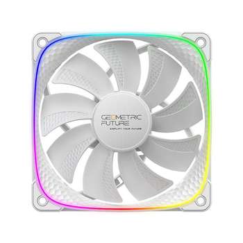 Кулер Geometric Future Вентилятор Squama 2503RW Single Pack / 120mm, 2000 RPM, 69.11 CFM, 30.92 dBA, 5V ARGB, White, Reverse / 1F2503R112011