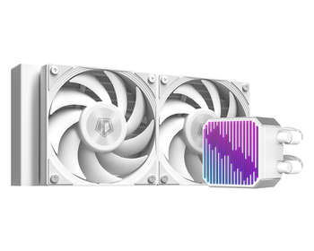 Система охлаждения ID-Cooling Комплект водяного охлаждения DX240 MAX WHITE LGA1700/1200/115X/AM4/AM5  RET