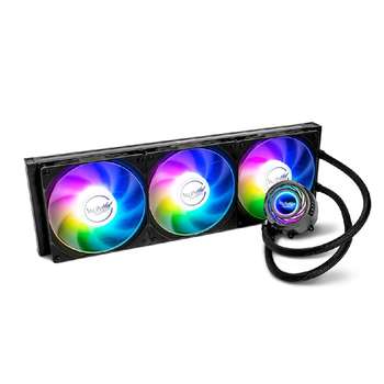Система охлаждения Valkyrie Система водяного охлаждения Jarn 420 ARGB Black / 3x140mm ARGB fans, 300W TDP, 32.2dBA / C420-RGB