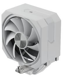 Кулер upHere UP1T4 White / 4HPx6mm, 230W TDP, single tower, 1x120mm fan, 600-1650RPM, 68 CFM, 25dBA / UP1T4