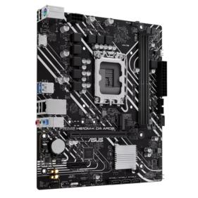 Материнская плата ASUS PRIME H610M-K D4 ARGB  mATX 2xDDR4 PCIEx16 PCIEx1 M.2 HDMI GLAN