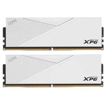 Оперативная память A-DATA DDR5 XPG LANCER 32GB DDR5-6000 AX5U6000C3016G-DCLAWH,CL30, 1.35V K2*16GB WHITE