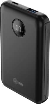 Внешний аккумулятор CACTUS Мобильный аккумулятор CS-PBFSOA-10000 10000mAh 22.5W 4.5A USB-A/USB-C черный