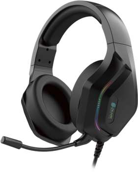 Игровая гарнитура Oklick Наушники с микрофоном Оклик HS-L600G черный 2.2м мониторные USB оголовье
