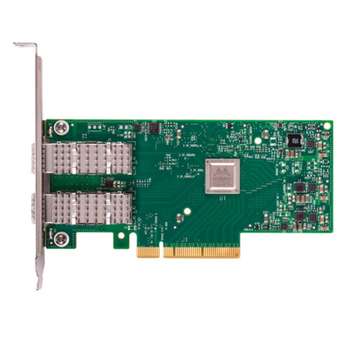 Сетевая карта MELLANOX Сетевой адаптер MCX4121A-XCAT ConnectX-4 Lx EN network interface card, 10GbE dual-port SFP+, PCIe3.0 x8, tall bracket, ROHS R6, SR-IOV, TCP/UDP, MPLS, VxLAN, NVGRE, GENEVE, iSER, NFS RDMA, SMB Direct, ROHS R6, RTL {20}