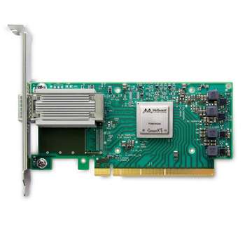 Сетевая карта MELLANOX Сетевой адаптер MCX515A-CCAT ConnectX-5 EN network interface card, 100GbE single-port QSFP28, PCIe3.0 x16, tall bracket, RTL {20}