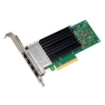 Сетевая карта Сетевой адаптер Intel® Ethernet Converged Network Adapter X710-T4L 4x RJ45 port 10GbE/5GbE/2.5GbE/1GbE, PCI-E v3 x8, iSCSI, NFS, VMDq. PCI-SIG* SR-IOV, w/o RDMA, Low Profile  {5}