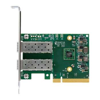 Сетевая карта MELLANOX Сетевой адаптер MCX631102AN-ADAT ConnectX®-6 Lx EN adapter card, 25GbE, Dual-port SFP28, PCIe 4.0 x8, No Crypto, Tall Bracket,