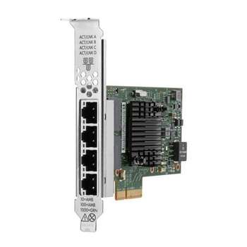 Сетевая карта HPE Сетевой адаптер Intel I350-T4 Ethernet 1Gb 4-port BASE-T Adapter for