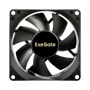 Кулер EXEGATE EX297043RUS Вентилятор 12В DC ExtraSilent ES08025S3P