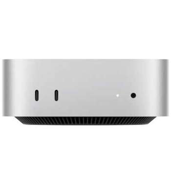 Компьютер, рабочая станция Apple Mac Mini 2024 [MU9E3LL/A] Silver {M4 10C CPU 10C GPU/16Gb/512Gb SSD/рекоменд.переходник 1979059}