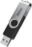 Flash-носитель Netac Флеш Диск 8GB U505 NT03U505N-008G-20BK USB2.0 черный/серебристый