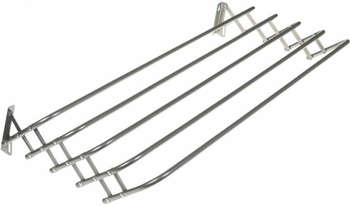 Сушка для белья НИКА настенная СН90 полез.поверх.:4.5м макс.:10кг одноярусная серый