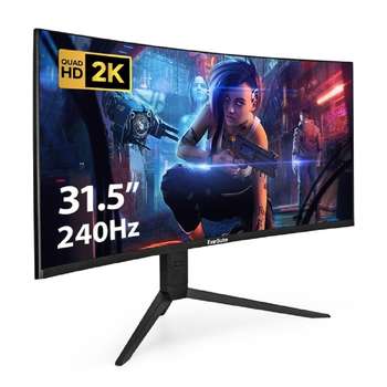 Монитор EXEGATE LCD 31.5" EC3207TA Combat  {VA Curved 2560x1440 240Hz 1ms 300cd 3000:1 178/178 HDMI 2xDisplayPort USB HAS pivot} [EX297503RUS]