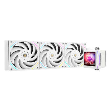 Система охлаждения Thermalright Система водяного охлаждения Elite Vision 360 ARGB White / 3x120mm ARGB PWM Fans / TREV360AW