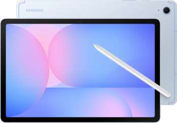 Планшет Samsung Galaxy Tab S10 FE SM-X526B 1580  8C RAM8Gb ROM128Gb 10.9" TFT 2304x1440 5G eSIM Android 15 голубой 13Mpix 12Mpix BT WiFi microSD 1Tb 8000mAh