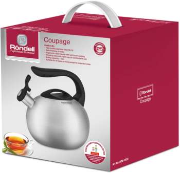 Чайник RONDELL металлический Coupage RDS-1832 2.8л. стальной