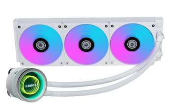 Система охлаждения LIAN LI Система водяного охлаждения GA II Trinity 360 White  / 3x120mm ARGB PWM Fans / G89.GA2T36W.R0