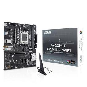 Материнская плата ASUS A620M-F GAMING WIFI AM5 mATX 2xDDR5 PCIEx16 2xM.2 HDMI 2.5GLAN Wi-Fi 6