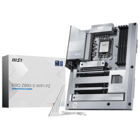 Материнская плата MSI PRO Z890-S WIFI PZ Z890, LGA1851, 4*DDR5, 4*PCIEx16, 3*M.2, 2*TypeC, 6*USB3.2Gen1, 4*USB2.0, 4*SATA3.0, 2.5G, Type-C, DP, HDMI, ATX, RTL
