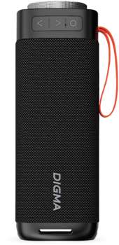 Портативная акустика Digma Колонка порт. D-PS1522 черный 60W 2.0 BT 10м 3000mAh