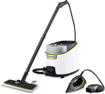 Парогенератор KARCHER Пароочиститель напольный SC 4 Deluxe Iron EasyFix 2200Вт белый