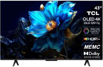 Телевизор TCL 43" 43P7K