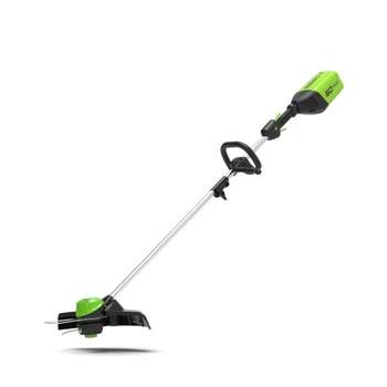 Триммер, коса GREENWORKS Триммер аккумуляторный GD60LT, 60V, 40 см, бесщеточный, c АКБ 4АЧ и ЗУ [2108307UB]