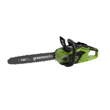 Пила GREENWORKS Цепная аккумуляторная  GD40CS18K4, 40V, 40 см, бесщеточная,  до 1,8 КВТ, с АКБ 4АЧ и ЗУ [2005807UB]