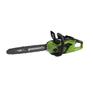 Пила GREENWORKS Цепная аккумуляторная  GD40CS18K4, 40V, 40 см, бесщеточная,  до 1,8 КВТ, с АКБ 4АЧ и ЗУ [2005807UB]