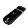 Flash-носитель Maxvi USB Drive 8GB P3 black, монолит с колпачком, ABS пластик, USB 2.0