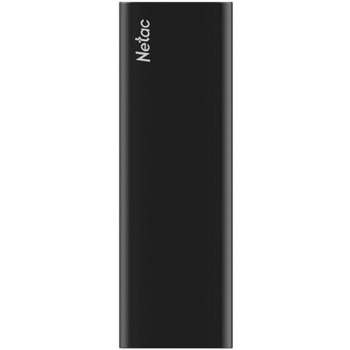 Внешний накопитель Netac Portable SSD 250GB Z SLIM USB 3.2 Gen 2 Type-C NT01ZSLIM-250G-32BK Black
