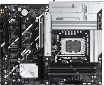 Материнская плата ASUS PRIME Z890-P WIFI Soc-1851 Intel Z890 4xDDR5 ATX AC`97 8ch 2.5Gg RAID+HDMI+DP