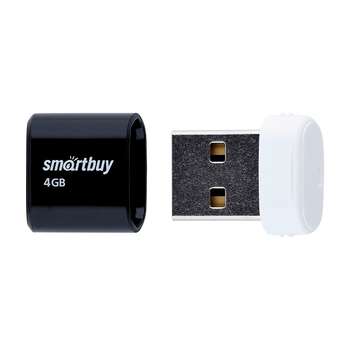 USB-носитель Smart Buy 4GB LARA Black