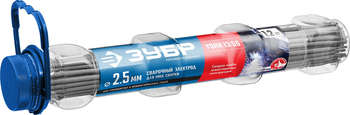Принадлежность для сварки ЗУБР Электрод 40021-2.5 D2.5мм L350мм 1.2гр
