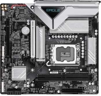 Материнская плата Gigabyte B860M EAGLE V2 Soc-1851 Intel B860 2xDDR5 mATX AC`97 8ch 2.5Gg RAID+HDMI+DP